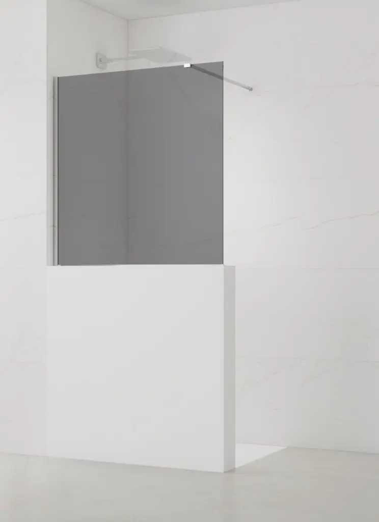 Sprchová zástěna SAT Walk-in 110x100 cm na sníženou příčku SATWIS110KS SATWIS110KS