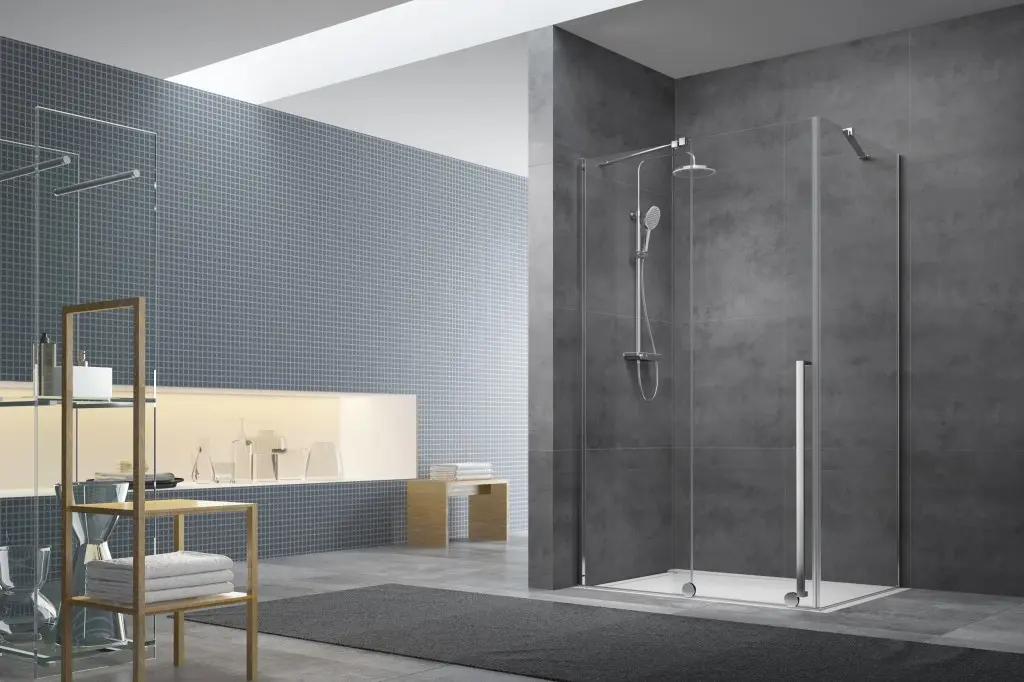 Boční zástěna ke sprchovým dveřím 87,5 cm SAT Walk-In Xmotion SATWIXMSTENA90CR SATWIXMSTENA90CR