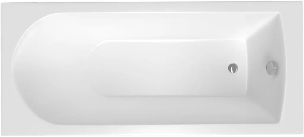 Obdélníková vana SAT Savero Plus 160x75 cm akrylát levá i pravá SAV1600PLUS SAV1600PLUS