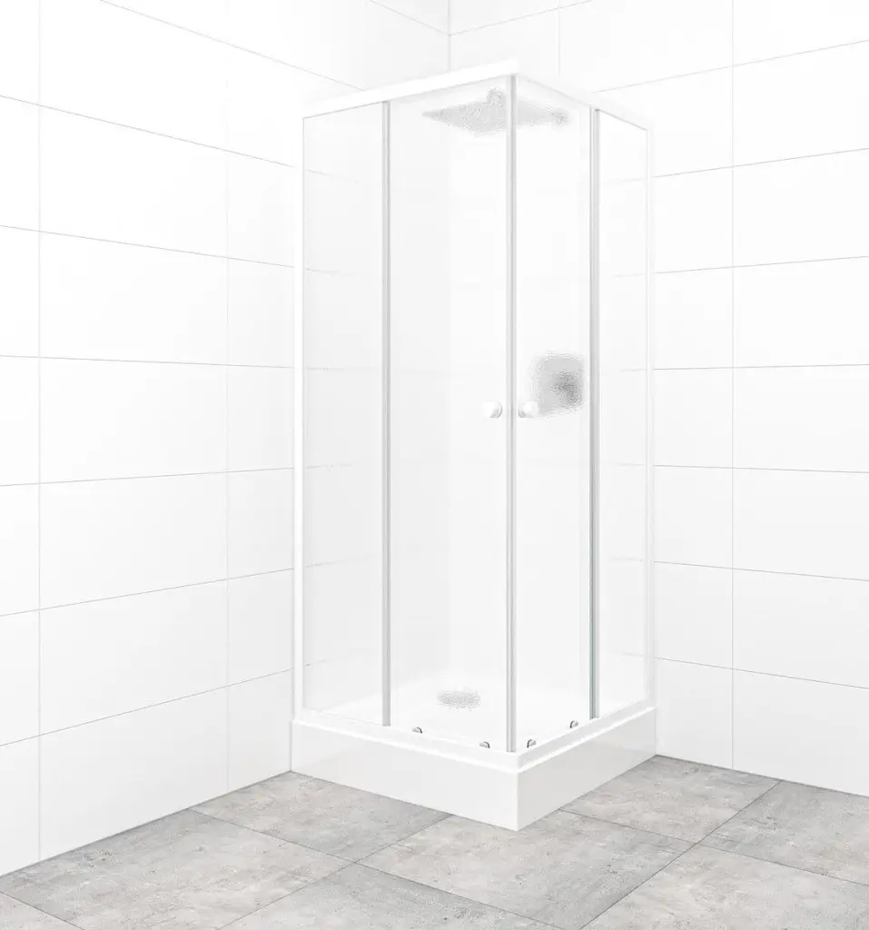 SAT Set sprchového koutu a vaničky, čtverec 80x80 cm Multi Basic SIKOBKMUQ80CH0 SIKOBKMUQ80CH0