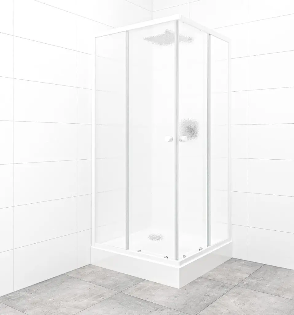 SAT Set sprchového koutu a vaničky, čtverec 90x90 cm Multi Basic SIKOBKMUQ90CH0 SIKOBKMUQ90CH0