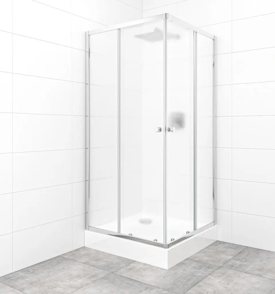 SAT Set sprchového koutu a vaničky, čtverec 90x90 cm Multi Basic SIKOBKMUQ90CRCH SIKOBKMUQ90CRCH