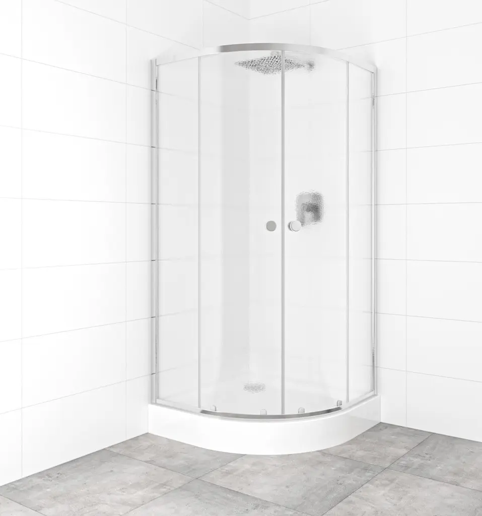 SAT Set sprchového koutu a vaničky, čtvrtkruh 90x90 cm Multi Basic SIKOBKMUS90CRCH SIKOBKMUS90CRCH