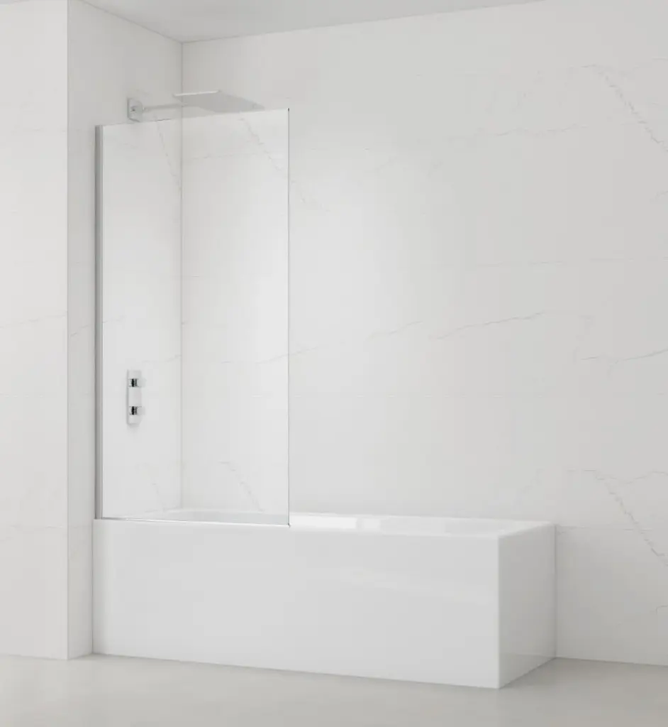 Vanová zástěna SAT 150x80 cm chrom SIKOVZPEV150 SIKOVZPEV150