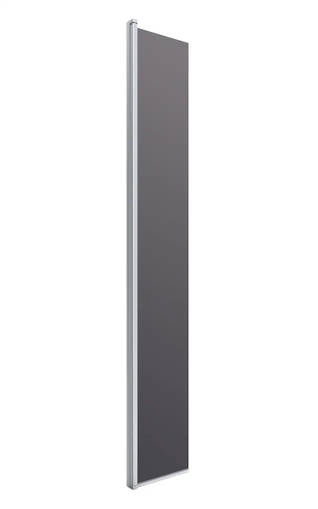 SAT Otočná zástěna 35x200 cm SAT, chrom, kouřové sklo, SIKOWIROZKS SIKOWIROZKS