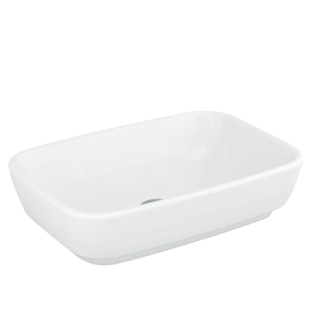 Umyvadlo na desku Vitra Shift 55x37,5 cm, bez otvoru pro baterii 4399-003-0016 4399-003-0016