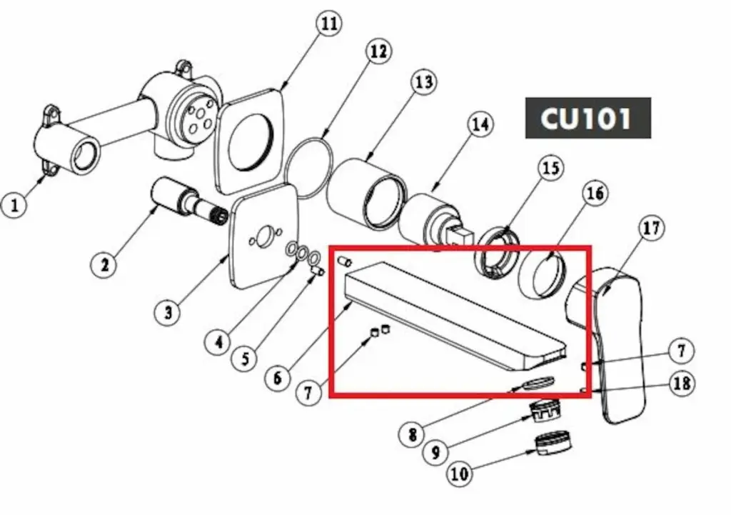 Náhradní díl Optima NDCU1016 NDCU1016