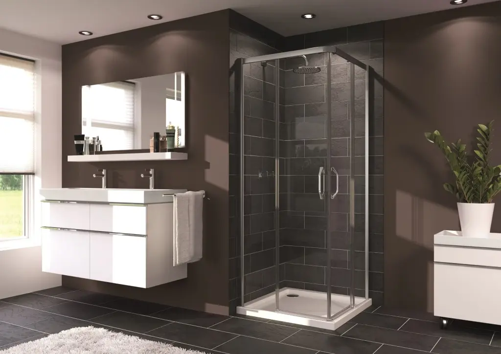 HUPPE Sprchový kout čtverec 90x90 cm Hüppe Next Easy Entry 145002.069.322 SIKONEXTEE90Q