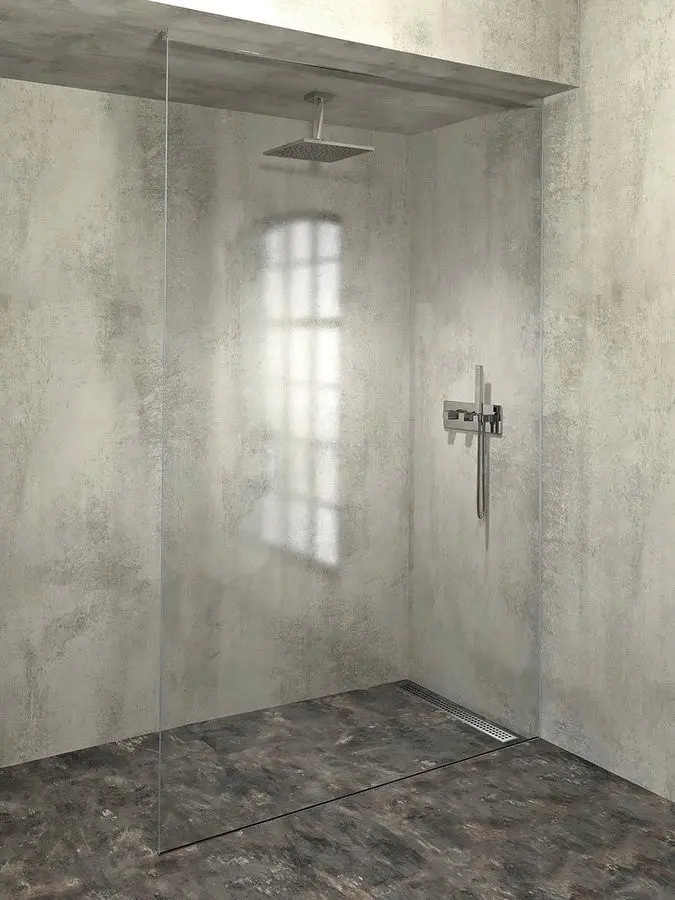 POLYSAN ARCHITEX sada pro neviditelné uchycení skla, podlaha-stěna-strop, 1615x2600, leštěný hliník AX2516