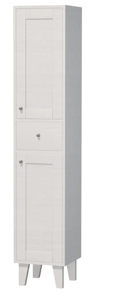 Koupelnová skříňka vysoká Naturel Provence 35x165x35 cm bílá PROVENCEV35BT PROVENCEV35BT