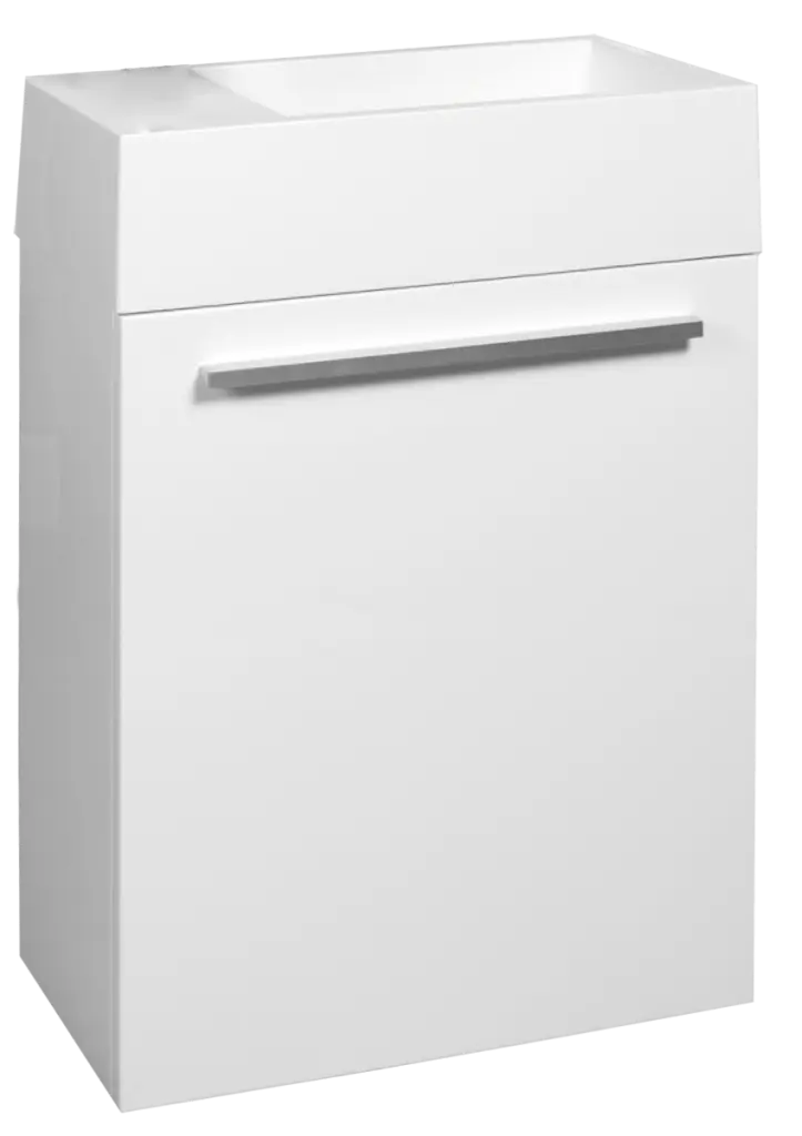 Koupelnová skříňka s umyvadlem Naturel Verona 46x26 cm bílá VERONA46WH VERONA46WH