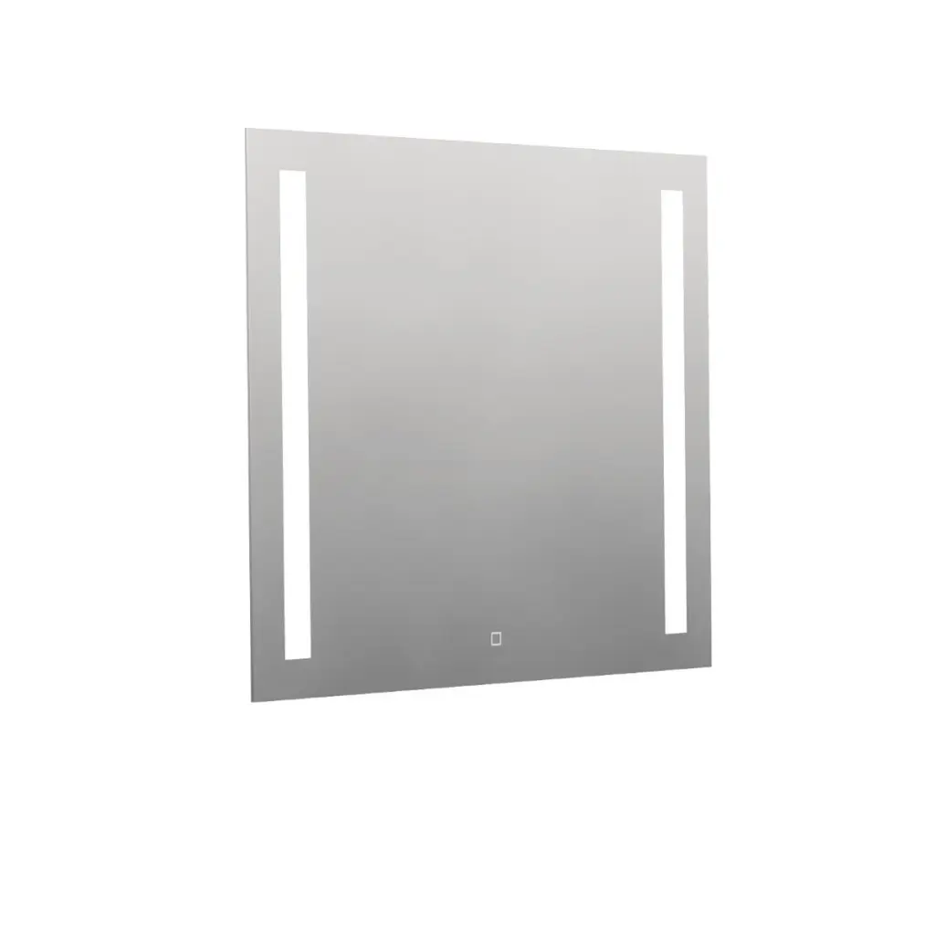 Naturel Hranaté zrcadlo 80x70 cm s LED osvětlením, topná fólie, senzor s nastavitelnou teplotou 2700-6500K, IP44 ZIL8070TLEDS ZIL8070TLEDS