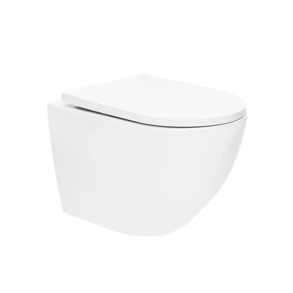 WC se sedátkem softclose závěsné SAT bílé vírové SAT67010RTORP SAT67010RTORP