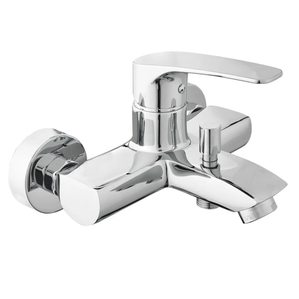 Vanová baterie SAT Project bez sprchového setu 150 mm chrom SATBSPRO222 SATBSPRO222
