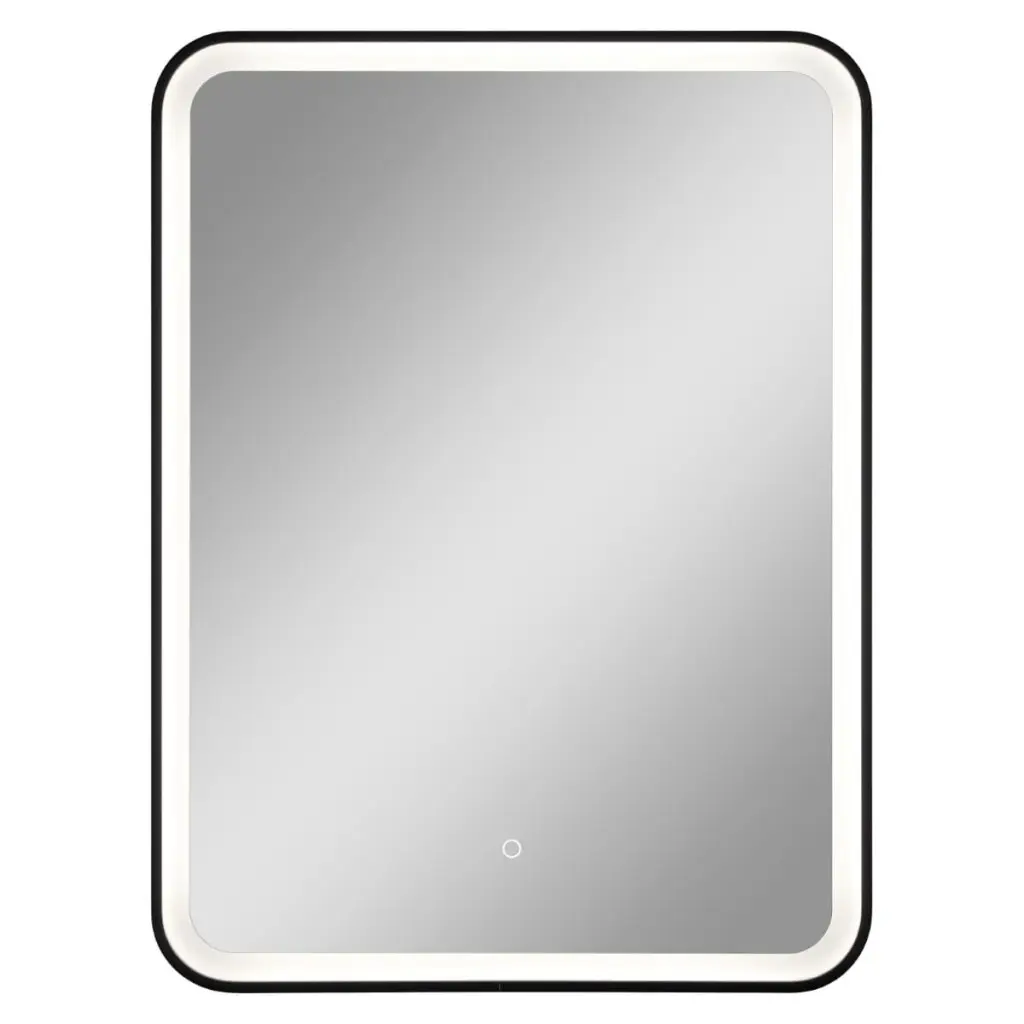 Zrcadlo se senzorem SAT Feel 60x80 cm černá SATZFEEL6080CE SATZFEEL6080CE