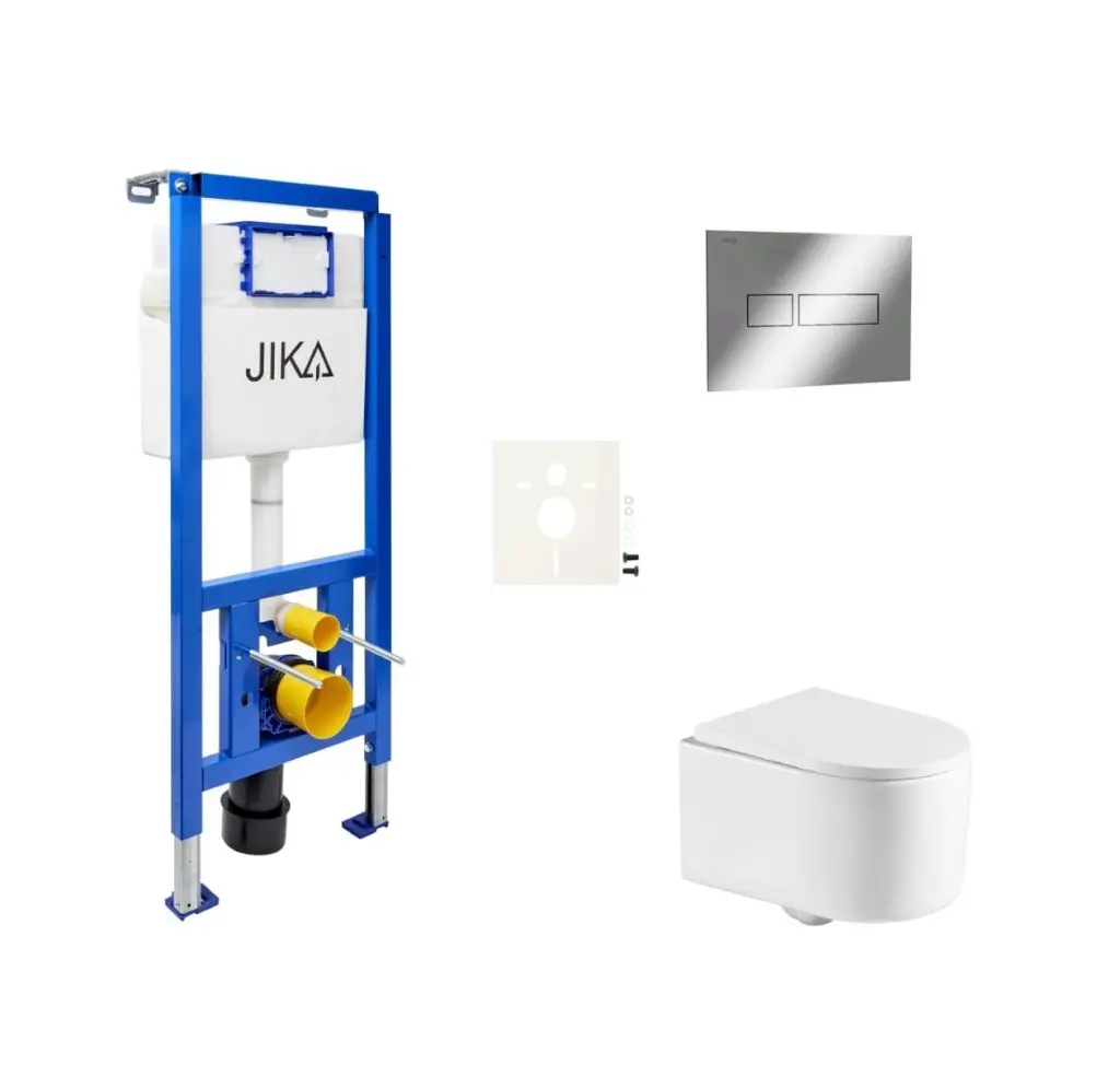 Závěsný WC set do lehkých stěn / předstěnová SAT SIKOJSREX72CR SIKOJSREX72CR