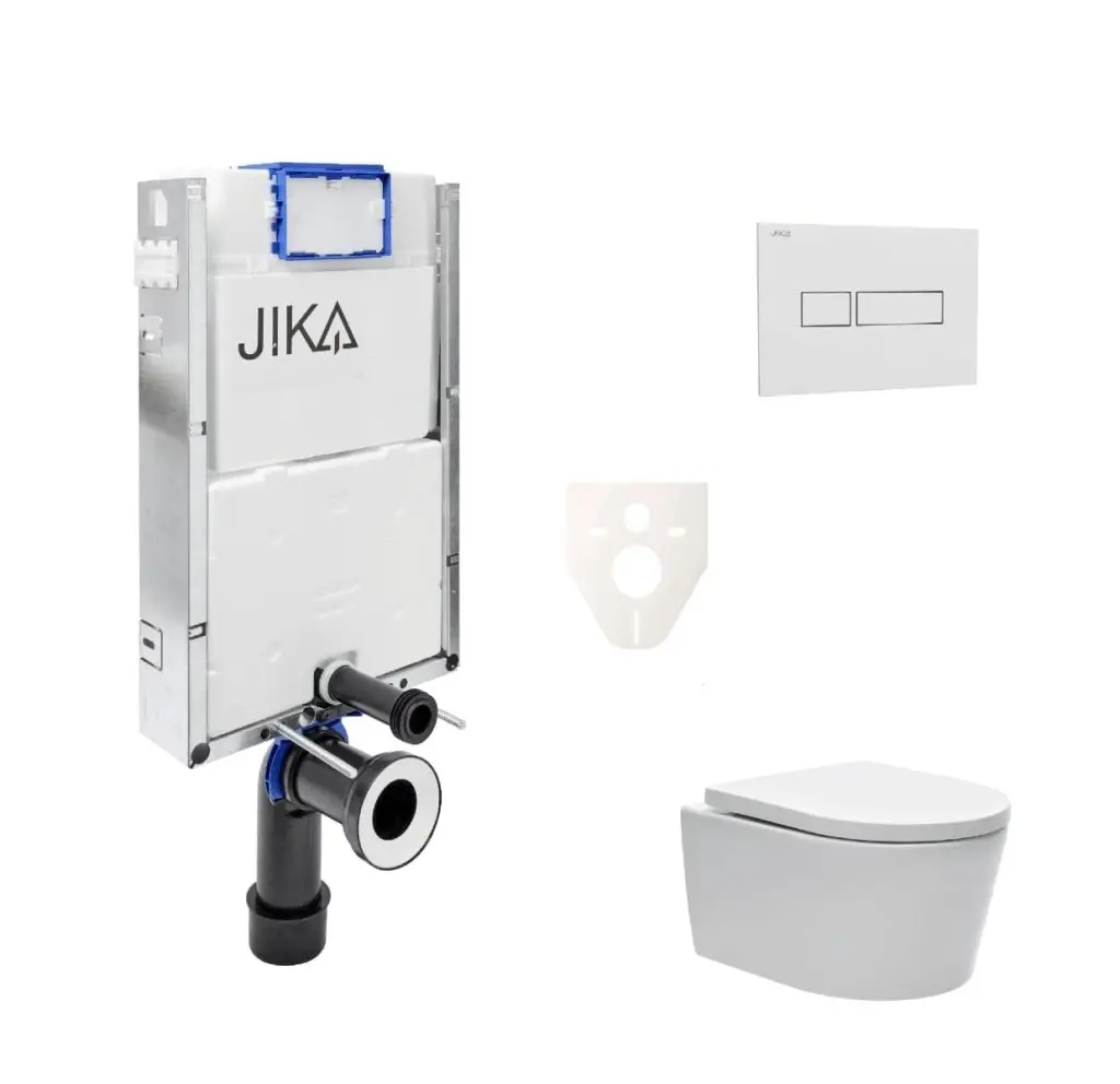 Cenově zvýhodněný závěsný WC set Jika k zazdění + WC SAT Brevis SIKOJW1 SIKOJW1