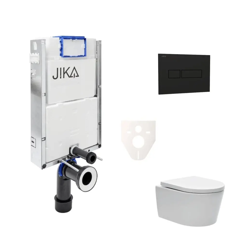 Cenově zvýhodněný závěsný WC set Jika k zazdění + WC SAT Brevis SIKOJW3 SIKOJW3