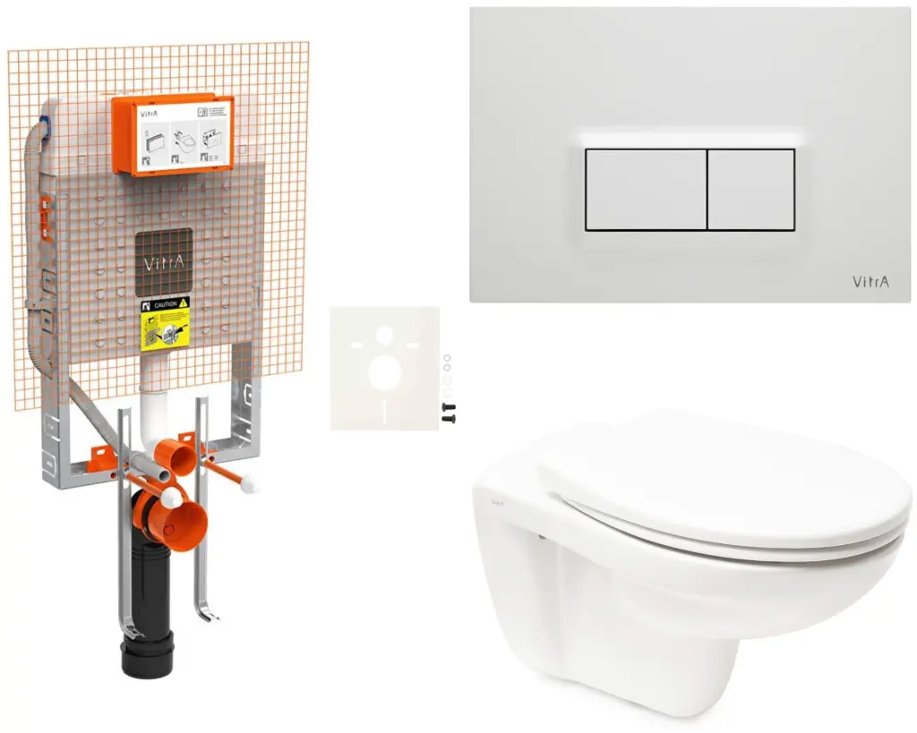 SAT Závěsný WC set k zazdění VitrA Normus SIKOVZNOR54600 SIKOVZNOR54600