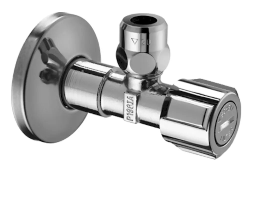 Schell Comfort Rohový regulační ventil s jemným filtrem, chrom 054280699 05428