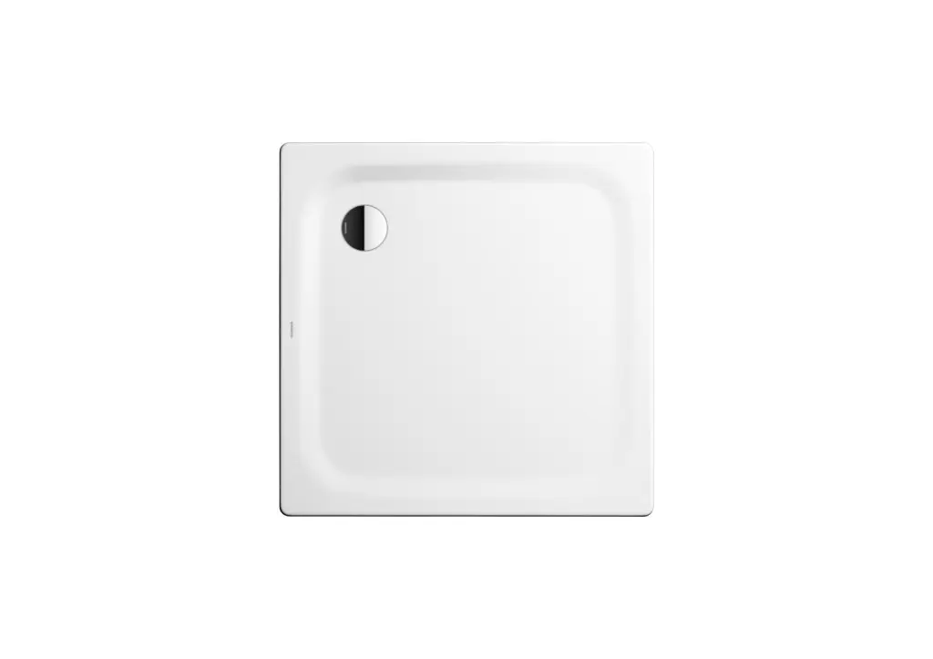 Kaldewei Avantgarde - Čtvercová sprchová vanička Superplan 390-5, 90x90 cm, bílá - sprchová vanička, snížený polystyrénový nosič 446947980001