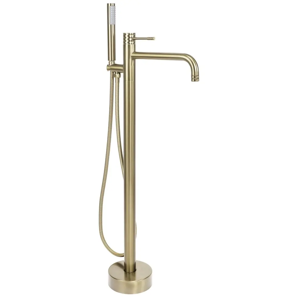 REA Volně stojící baterie Lungo Diamond Brush Gold REA-B2246