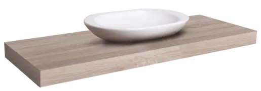 Deska pod umyvadlo Naturel Dolce 70x50 cm dub bardolino DO7050DB DO7050DB
