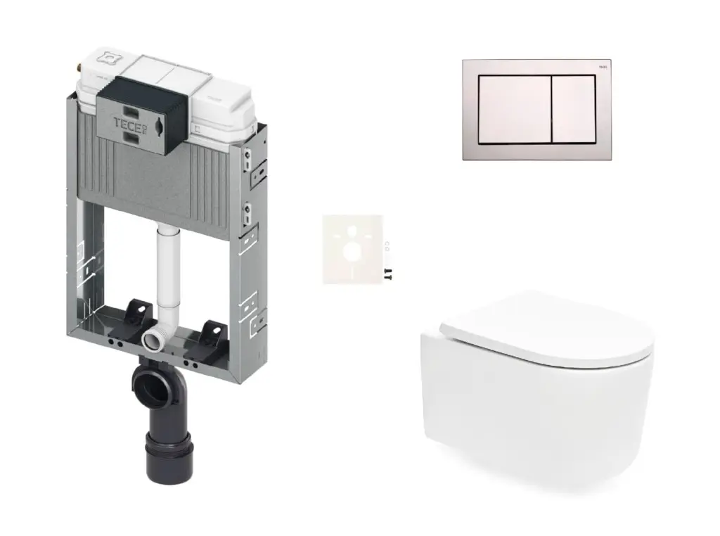 Závěsný WC set k zazdění SAT SIKOTZREX72CR SIKOTZREX72CR