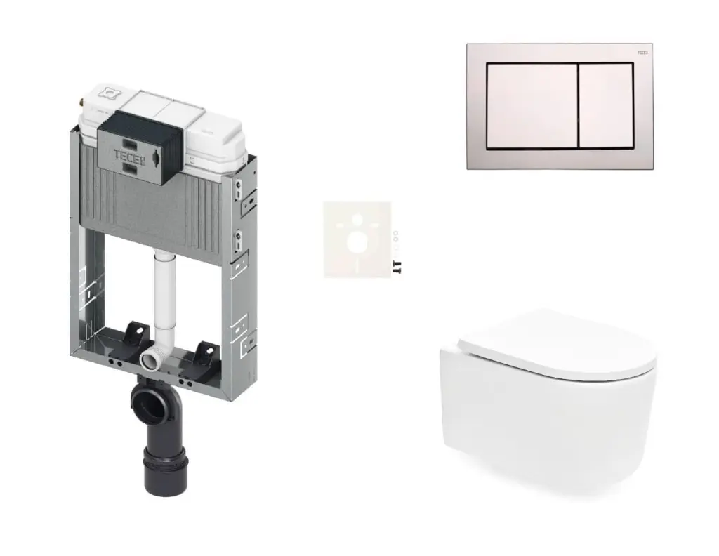 Závěsný WC set k zazdění SAT SIKOTZTOR72CR SIKOTZTOR72CR