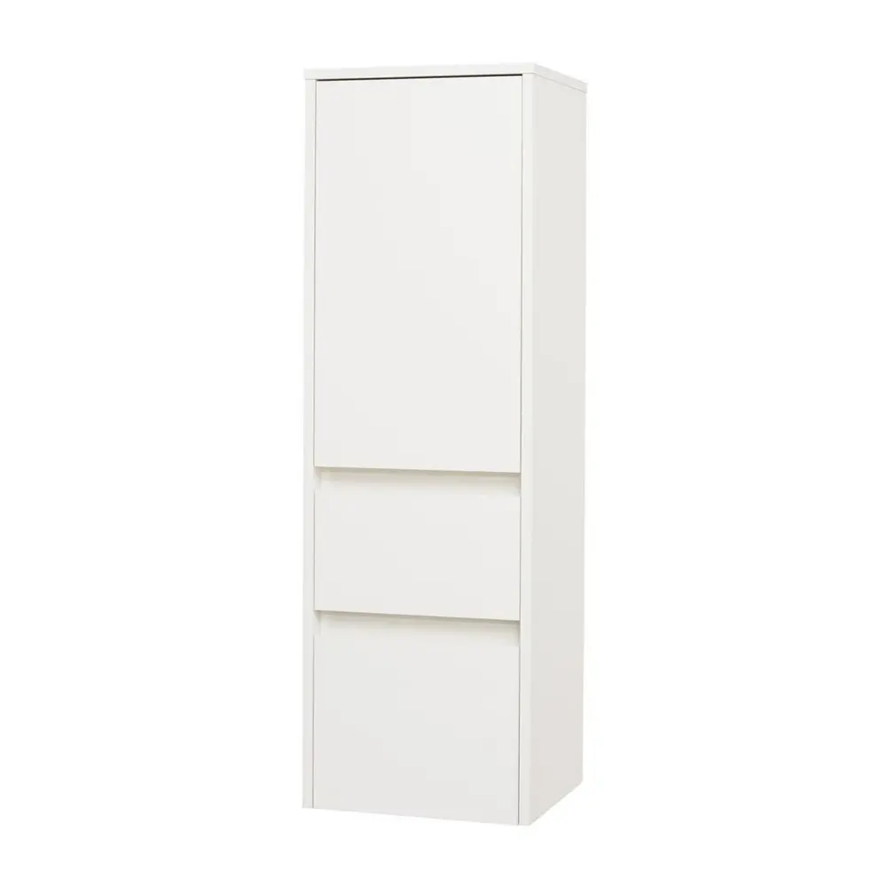 Mereo Opto koupelnová skříňka vysoká 125 cm, pravé otevírání, bílá CN914PN