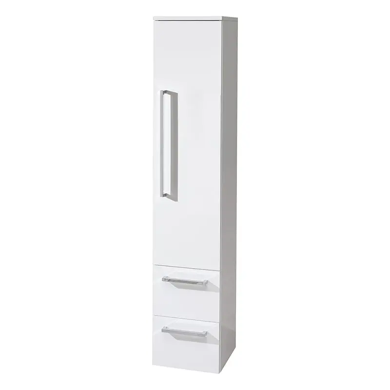 Mereo Bino, koupelnová skříňka vysoká 163 cm, pravá, bílá CN668N