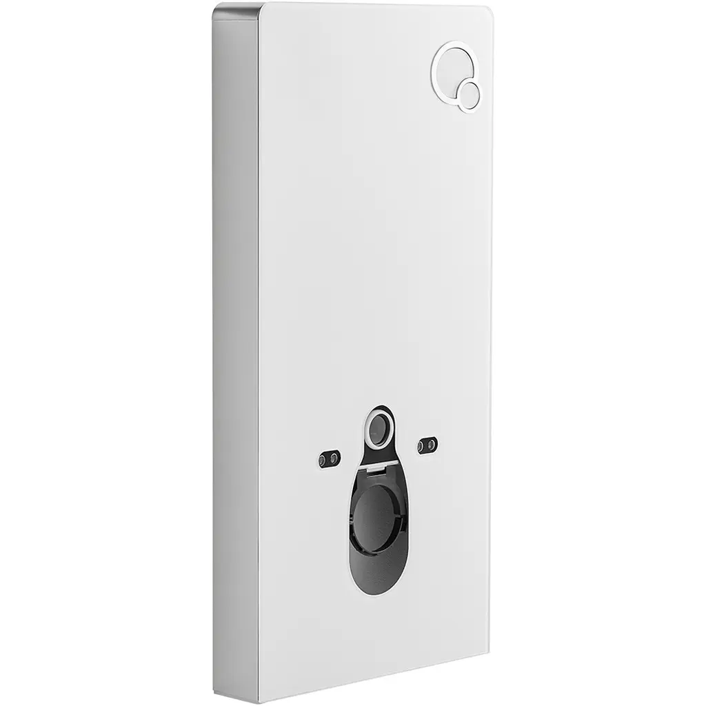 Splachovací modul pro WC závěsné - předstěnová instalace - bílá matná - 48,3x100 cm