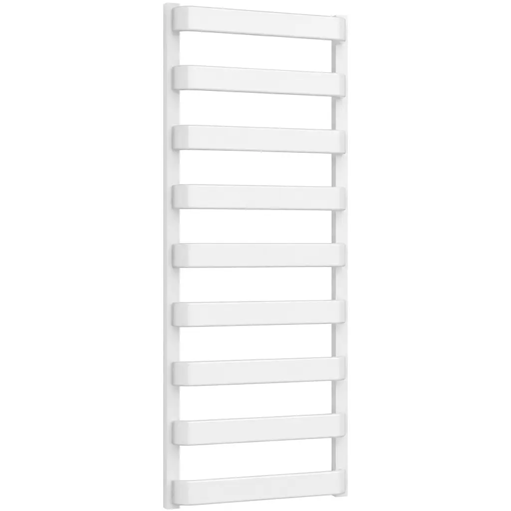 Koupelnový radiátor Adriano - boční připojení - 520 W - bílá lesklá - 1200x500 mm