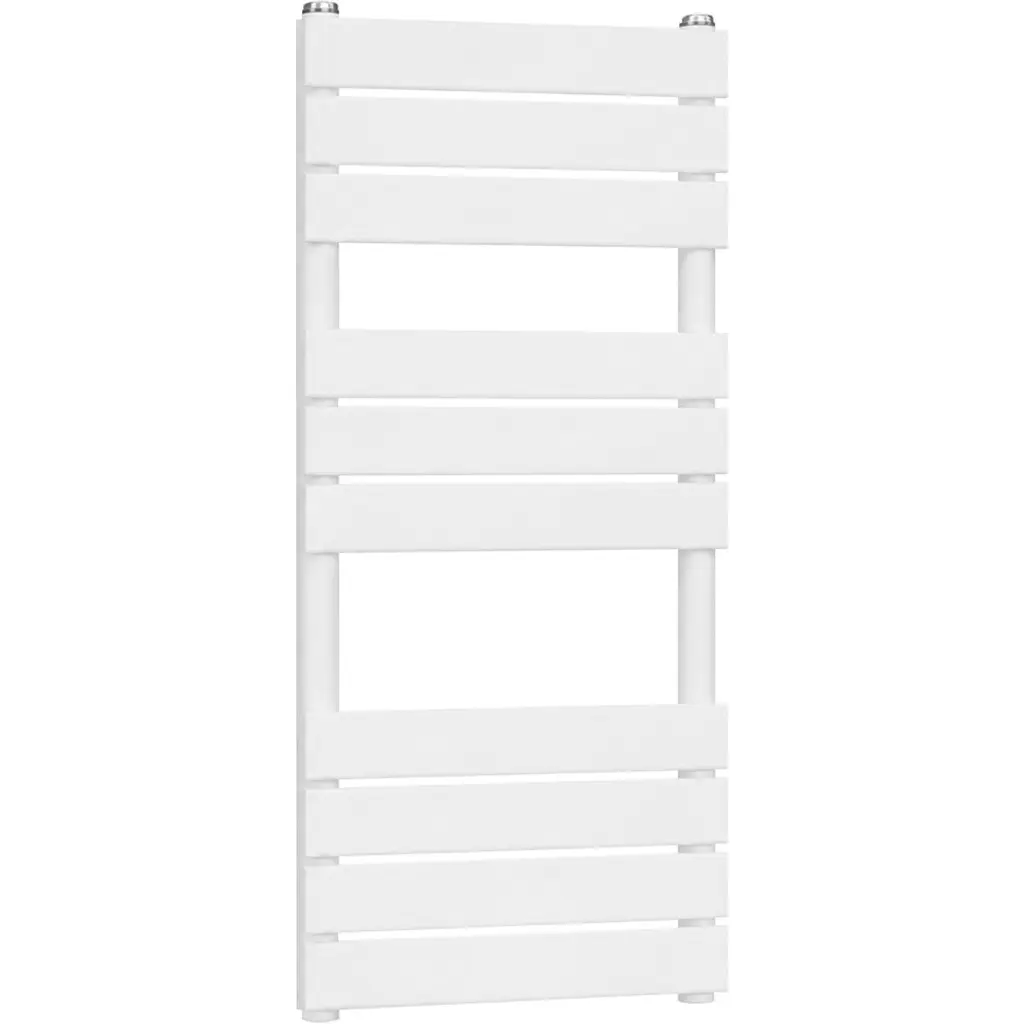 Koupelnový radiátor Claude - boční připojení - 480 W - bílá lesklá - 1000x500 mm