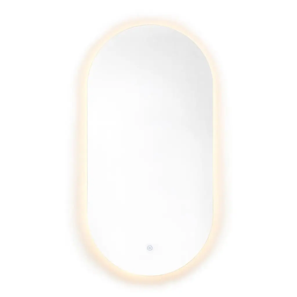 Zrcadlo s LED osvětlením, vyhřívanou fólií a senzorem Naturel Project 40x80 cm ZPROV8040LED ZPROV8040LED