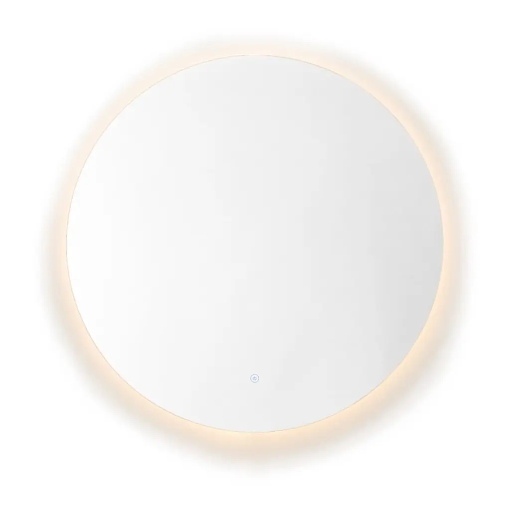 Zrcadlo s LED osvětlením, vyhřívanou fólií a senzorem Naturel Project 80x80 cm ZPRKU80LED ZPRKU80LED