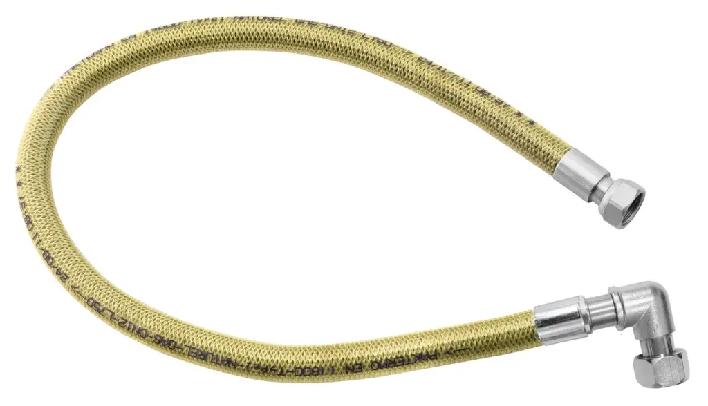 NOVASERVIS Plynová připojovací hadice s kolínkem 1/2" MM-2m WGK2000