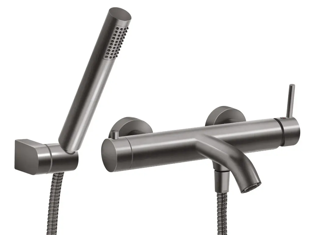 NOVASERVIS Vanová baterie Ciriculus, gun metal BCK11GM