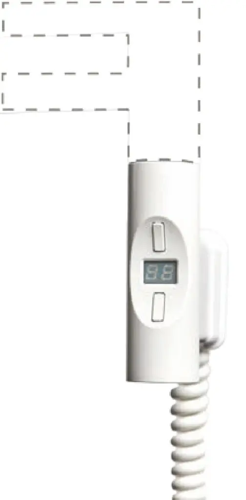 NOVASERVIS Elektrická topná tyč 900W bílá GZNEW9WH