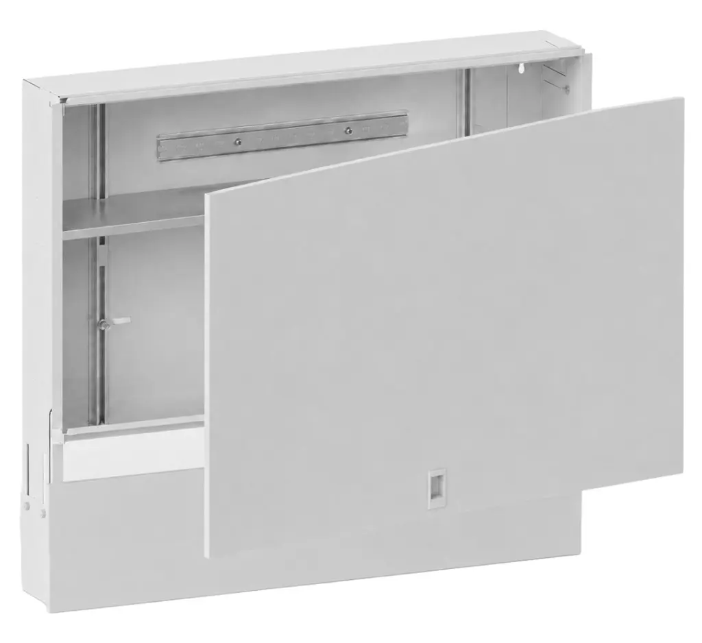 NOVASERVIS Skříň rozdělovače nástěnná s policí pro řídící jednotku 840/750/120mm SZNW4