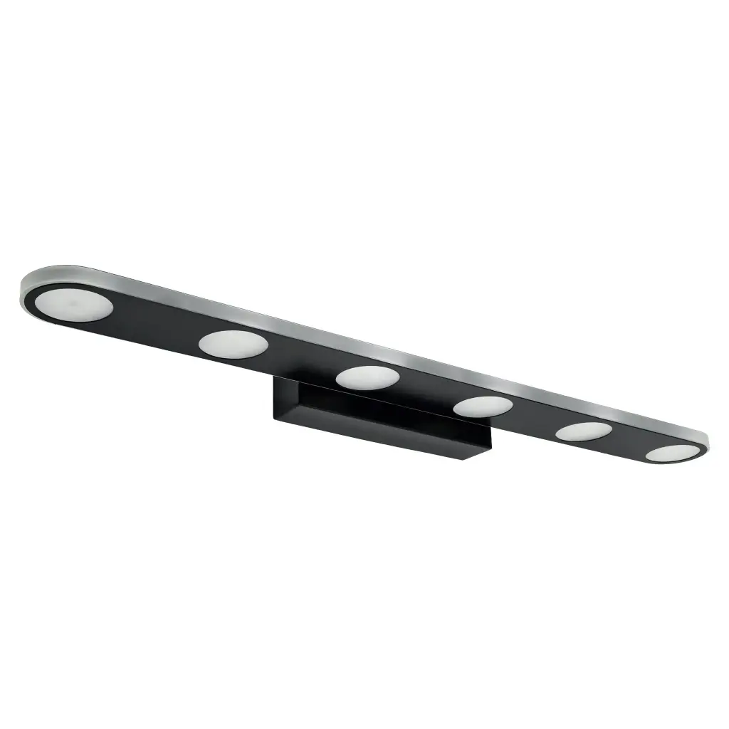 Toolight Koupelnové nástěnné LED osvětlení SWE055-W černá