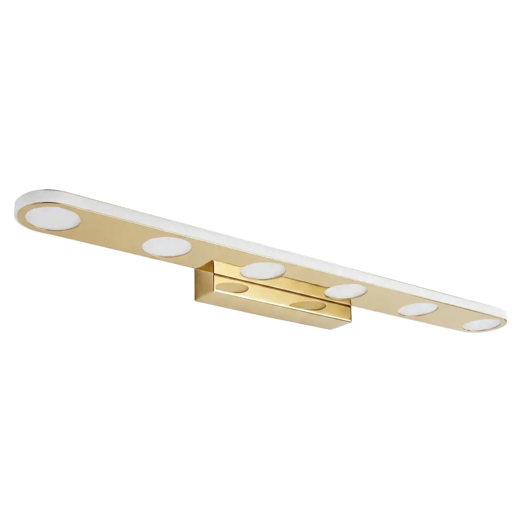 Toolight Koupelnové nástěnné LED osvětlení SWE057-W zlatá