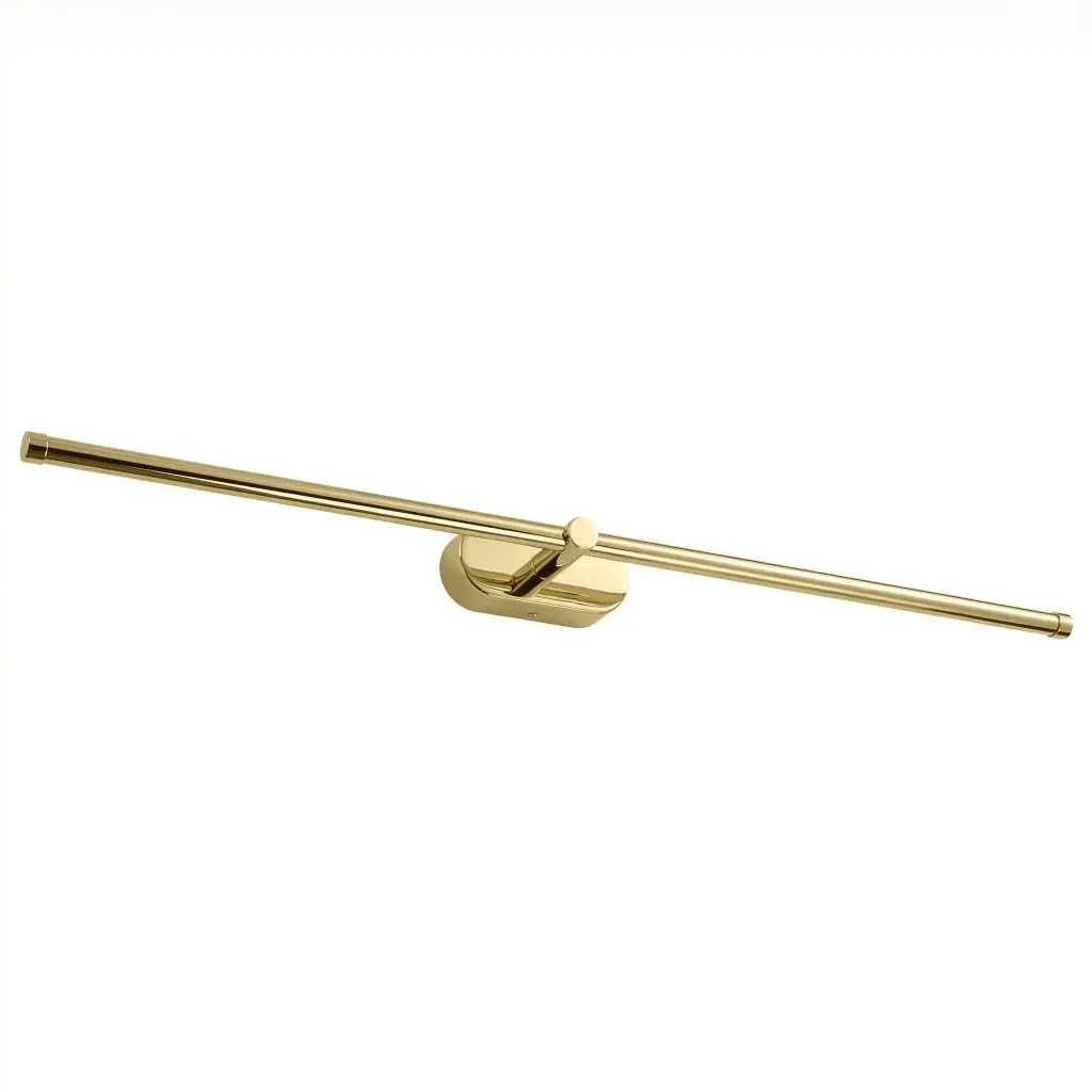 Toolight Koupelnové nástěnné LED osvětlení APP1891-1W 80 cm zlatá