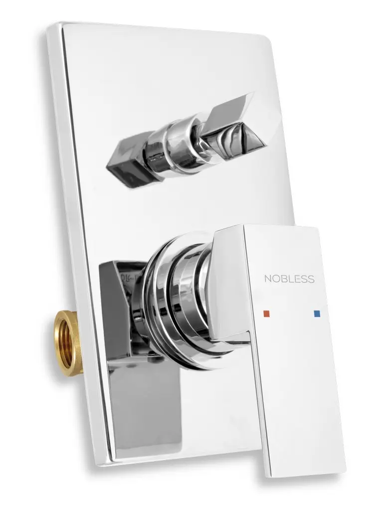 Novaservis Nobless Edge - Vanová baterie pod omítku, chrom 36050R,0