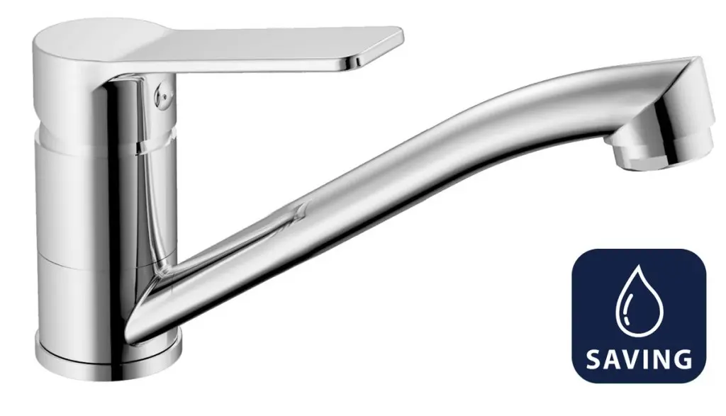 Aqualine SINTRA ECO 3,8 l/min, umyvadlová baterie s otočnou hubicí, chrom