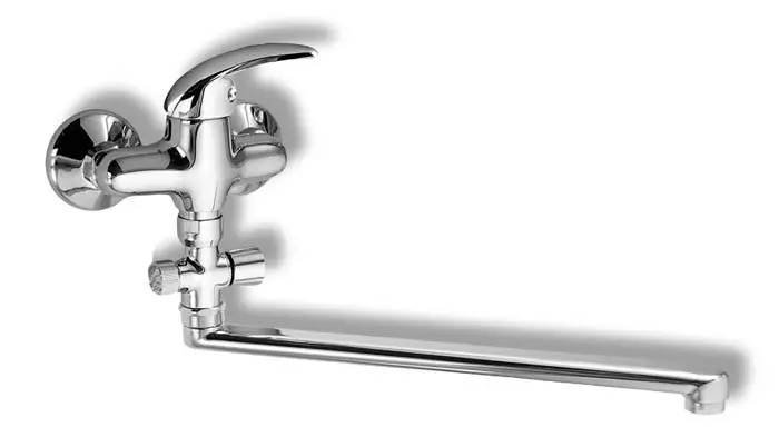 Novaservis Paneláková baterie bez příslušenství 100 mm Metalia 55 chrom