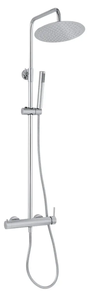 Novaservis Ferro Ciriculus - Sprchový set s baterií, průměr 25 cm, chrom NP85-BCK7U
