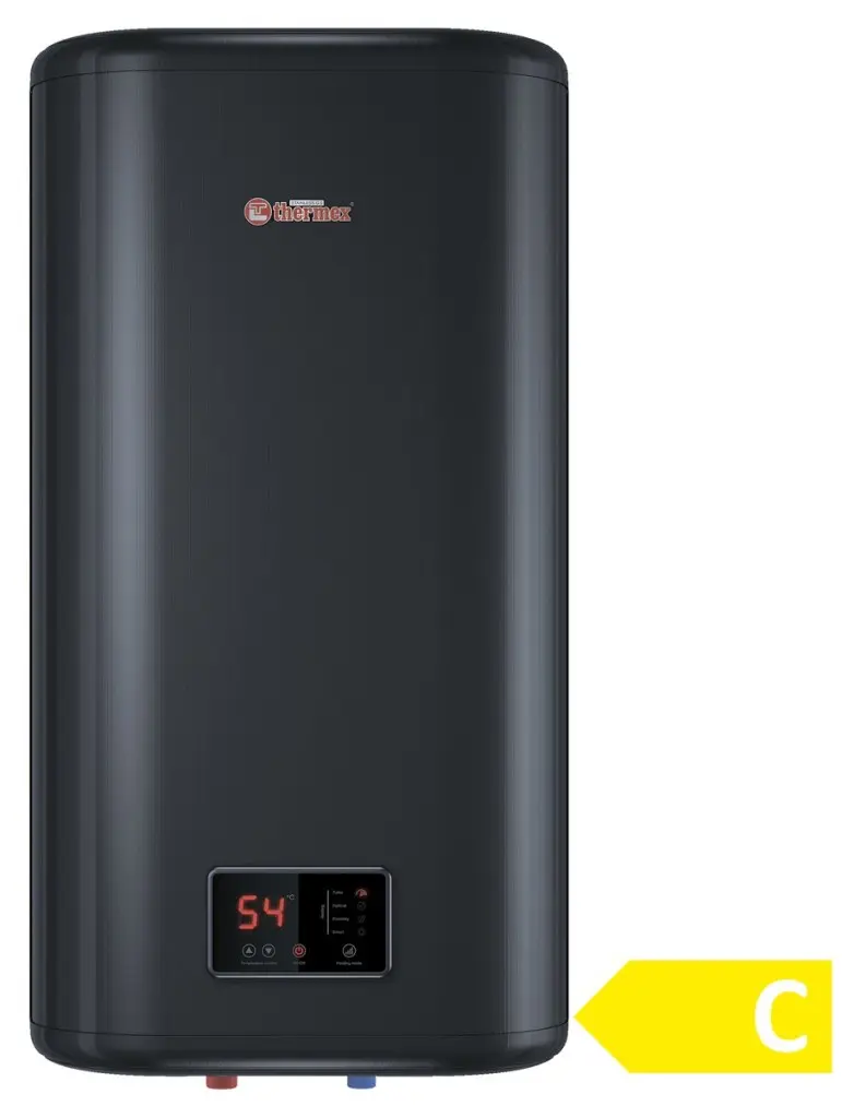 SAPHO ID SHADOW elektrický bojler, zásobník, 80 l, WIFI, vertikální, černá 111166