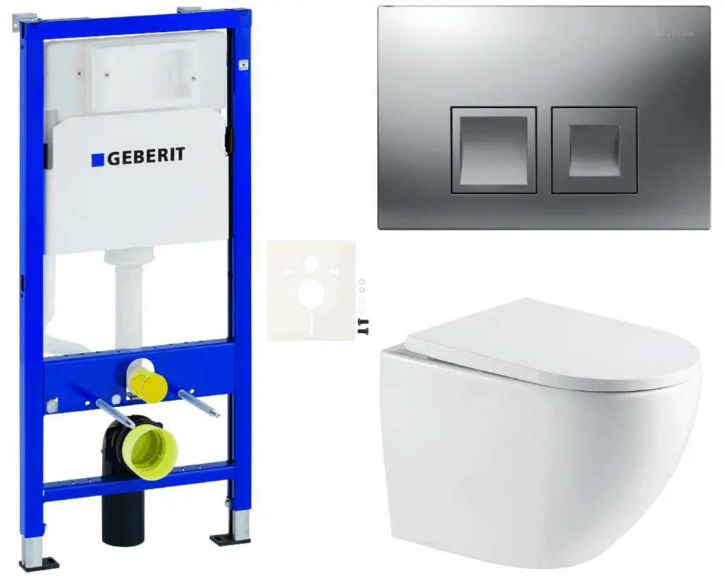 Závěsný WC set Geberit do lehkých stěn / předstěnová SAT SIKOGESTOR67D35 SIKOGESTOR67D35