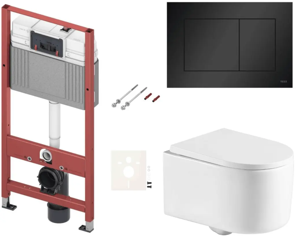 Závěsný WC set do lehkých stěn / předstěnová SAT SIKOTSREX72414 SIKOTSREX72414